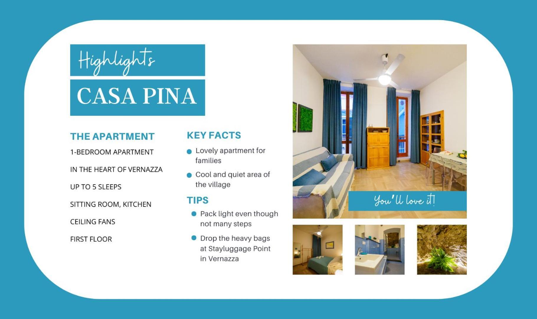 Casa Pina Quiet Apartment Vernazza Exterior photo
